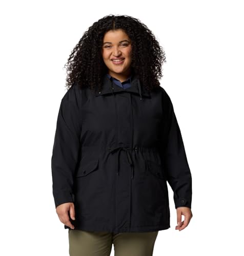 COLUMBIA WOMEN'S CASUAL SIZE: WOMEN LARGE - BLACK - Like New