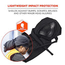 Ergodyne Skullerz 8941 Mesh Dreadlock Tube and Bump Cap Insert L-XL - Black - Like New