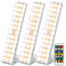 BLS LED Closet Lights 38 LED Wireless Under Cabinet Lighting Battery Operated 3P Like New