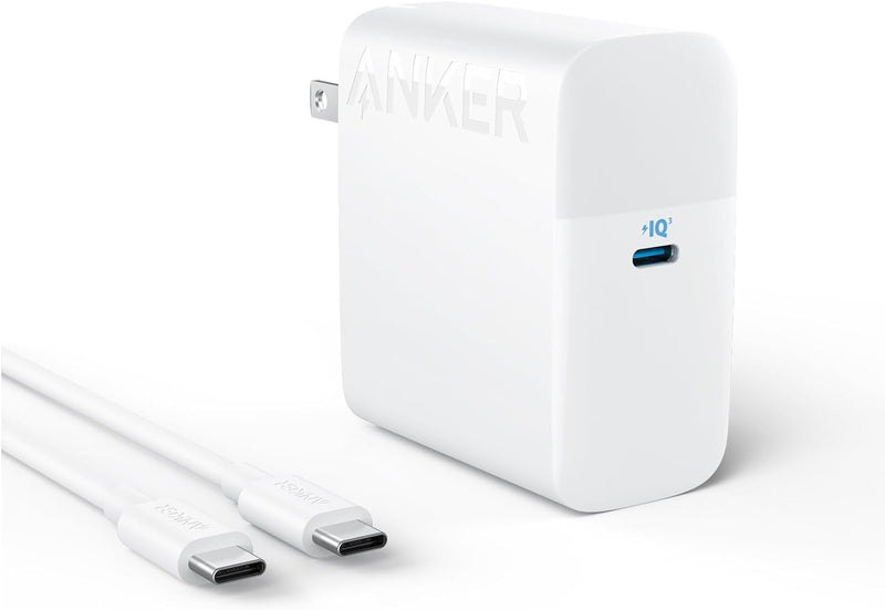 Anker Mac Book Pro Charger, 100W USB C Charger, Compact, Foldable, A2672 - WHITE Like New