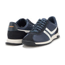 BOSS MENS ZAYN LOW PROFILE LACE UP SNEAKERS - SIZE 11 - NIGHT TIDE - Like New