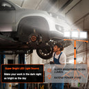 GENERIC 21000 LUMEN WORK LIGHTS STAND 3 ADJUSTABLE HEAD LED WORK LIGHT - ORANGE - Like New