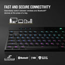 CORSAIR K100 AIR WIRELESS RGB MECHANICAL GAMING KEYBOARD - CH-913A01U-NA - BLACK - Like New