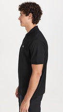 Lacoste Men's Short Sleeve Classic Pique Polo Shirt Black Size XL - Brand New