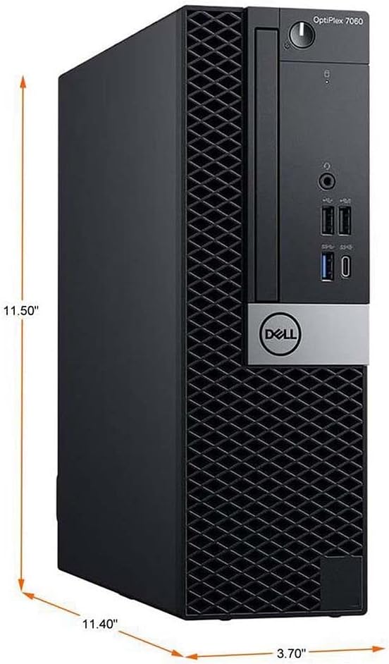 Dell Optiplex 7060 SFF Desktop, i7-8700 32GB 1TB SSD - Black Like New