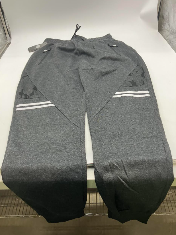 G-MAN MEN'S FASHION JOGGERS DRAW STRING SPORTS SWEAT - SIZE: XL - DARK GRAY - Brand New