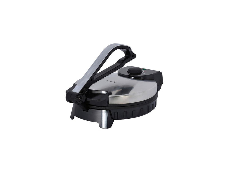Brentwood Stainless Steel Non-Stick Electric Tortilla Warmer Maker, 10-Inch