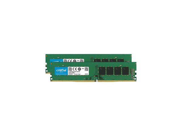 Crucial 32GB (2 x 16GB) 288-Pin DDR4 SDRAM DDR4 2400 (PC4 19200) Desktop Memory