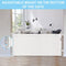 120 Inch Extra Wide Baby Gate for Doorways Extra Long Retractable Baby Gates Like New