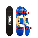 Sonic The Hedgehog - Complete Cruiser Skateboard with Maple Deck and Smooth - Brand New