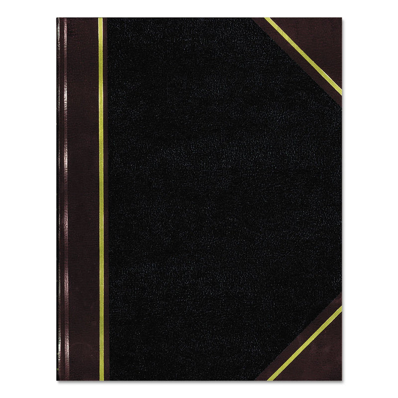 NATIONAL TEXHIDE SERIES RECORD BOOK, 14.25" X 8.75", 300 PAGES (57131) - BLACK - Like New