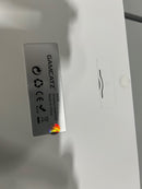 GAMCATZ WIRELESS KEYBOARD MOUSE FULL-SIZED ERGONOMIC KEYBOARD WRIST REST -WHITE - Like New