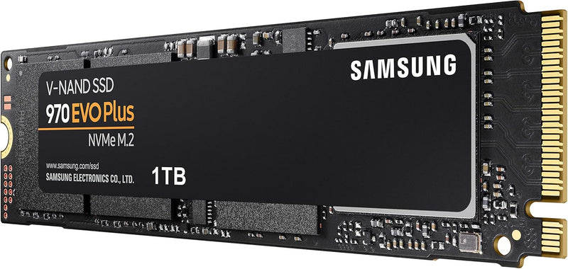 SAMSUNG 970 EVO PLUS SSD 1TB NVME M.2 INTERNAL SSD, V-NAND, MZ-V7S1T0B/AM-BLACK Like New