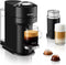 NESPRESSO BY BREVILLE VERTUO NEXT PREMIUM WITH MILK FROTHER, BNV530BLK, BLACK Like New