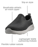 Skechers Men's Go Walk Max-Athletic Air Mesh Slip on Walking Shoe,Charcoal 11.5 - Brand New