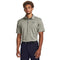 1290140 UNDER ARMOUR MEN TECH GOLF POLO GROVE GREEN PITCH GRAY SIZE S - Brand New
