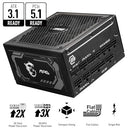 MSI MAG A1000GL PCIE5 Fully Modular Gaming 1000W Power Supply 80+ Gold - BLACK - Brand New