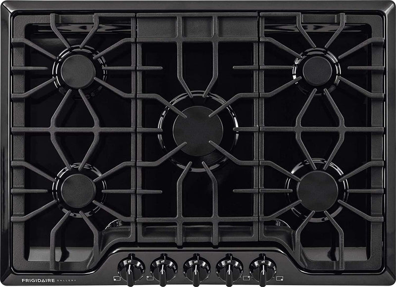 Frigidaire FGGC3047QB Gallery 30-Inch Gas Cooktop - Black - Scratch & Dent