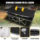 YELLOW JACKET Folding Camping Cot for Adults (600LBS Max Load) - BLACK - Like New