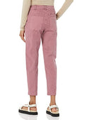 AMAZON ESSENTIALS WOMEN'S STRETCH CHINO UTILITY DETAIL PANTS, MAUVE, SIZE 0 - Like New