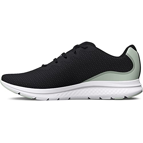 UNDER ARMOUR WOMEN'S CHARGED IMPULSE 3 JET GRAY/ILLUSION GREEN SIZE 10 - Like New