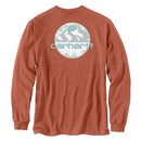 Carhartt Relaxed Fit Heavyweight Mountain T-Shirt Terracotta XL - Brand New