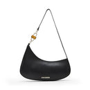 STEVE MADDEN LUCKYY ASYMMETRICAL SHOULDER BAG - BLACK - Brand New