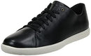 COLE HAAN GRAND CROSSCOURT II SNEAKERS MEN'S SIZE 12 BLACK LEATHER/WHITE - Like New