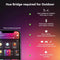 Philips Hue Inara Outdoor Smart Wall Light, Black - Requires Hue Bridge - Like New