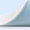 SUBRTEX 3" GEL-INFUSED MEMORY FOAM MATTRESS TOPPER CALIFORNIA KING - WHITE/BLUE - Like New