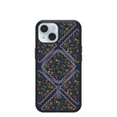 OTTERBOX IPHONE 17E/16E/15/14/13 SYMMETRY SERIES CASE- BLUE FLORAL ROMANCE BLUE - Like New