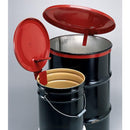 JUSTRITE 26750 55 GALLON DRUM COVER - RED - Like New