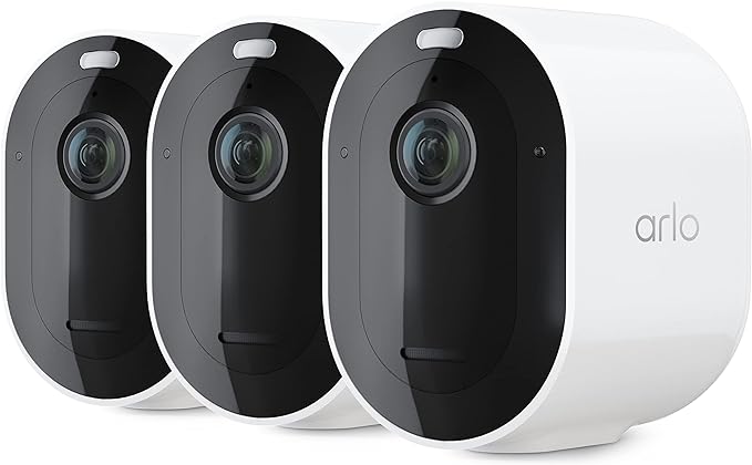 Arlo Pro 4 Spotlight Camera - Wireless Security 2K Video & HDR - Scratch & Dent