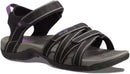 TEVA WOMENS TIRRASANDAL - SIZE: WOMEN 9.5 (AU/UK W7.5) (EU W40.5) - BLACK/GRAY - Like New