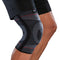MCDAVID KNEE COMPRESSION KNIT SLEEVE GEL BUTTRESS SMALL/MEDIUM - GRAY/BLACK/RED - Like New
