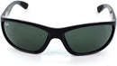 Ray-Ban Men Retangle Sunglasses RB4188 - Black/Poly Green Like New