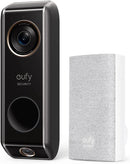 eufy Security S330 Video Doorbell (Wired) with Chime E8203 - BLACK/WHITE - Brand New