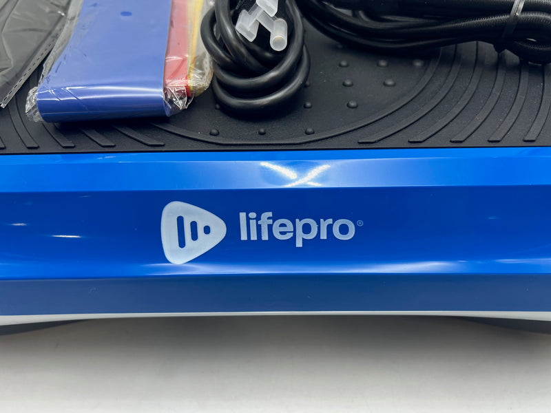 LifePro Waver Vibration Plate Home Workout Equipment for Weight Loss - Blue Like New