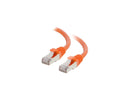 C2G / Cables to Go 00882 Cat6 Snagless Shielded (STP) Network Patch Cable,