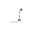 CTA Digital Compact Security Gooseneck Floor Stand for 7-13" Tablets (PAD-SCGS)