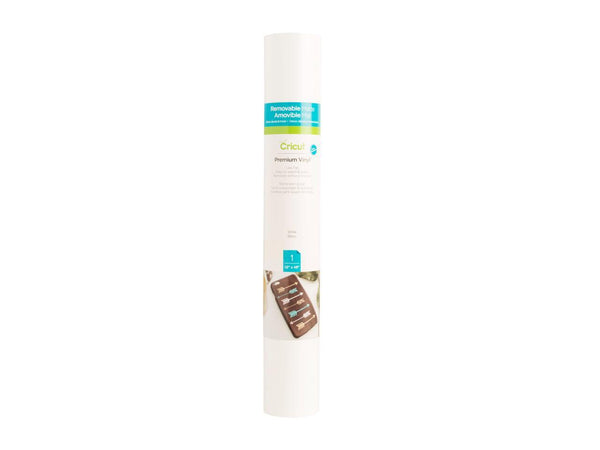 Cricut Premium Vinyl Removable White | 1 Roll 12"x48" 2004297