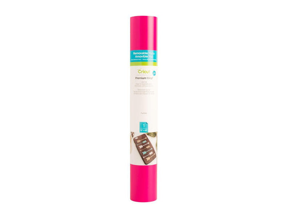 Cricut Premium Vinyl Removable Fuchsia | 1 Roll 12"x48" 2004299