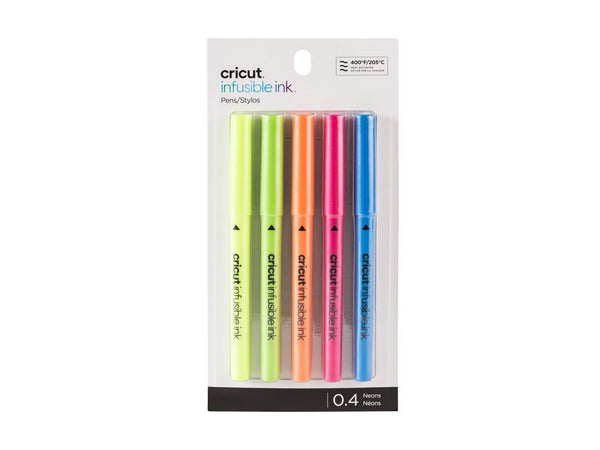 Cricut Joy Infusible Ink Pens Neons | 5 pens (0.4mm) 2006259