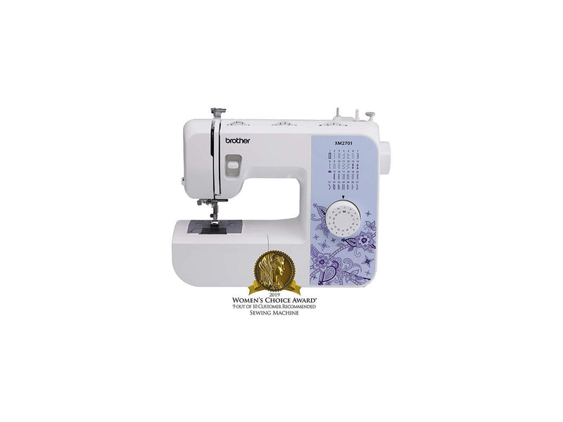 Brother Sewing Machine, XM2701, Lightweight Machine with 27 Stitches, 6 Included