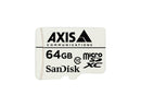 Axis Communication - 5801-951 - AXIS 64 GB microSDXC - Class 10 - 20 MB/s Read -