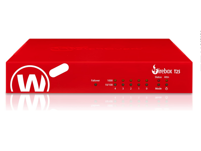 WatchGuard Firebox T25 Network Security/Firewall Appliance - Intrusion