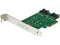 StarTech.com PEXM2SAT32N1 M.2 Adapter - 3 Port - 1 x PCIe (NVMe) M.2 - 2 x SATA