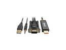 Tripp Lite VGA + Audio to HDMI Adapter Converter Cable w Audio & USB Power