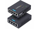 StarTech 4-Port Gigabit PoE+ Injector, Midspan Hub, 54V/30W - 802.3at/802.3af |