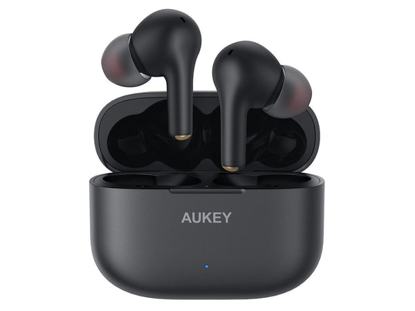 AUKEY Black EP-T27 Wireless Earbuds with aptX Deep Bass, CVC 8.0 Noise Reduction